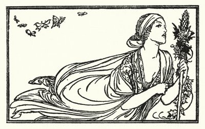 Illustration for Poems by John Keats: Sleep And Poetry by Robert Anning Bell