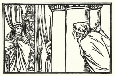 Illustration for Poems by John Keats: The Eve of St Agnes by Robert Anning Bell