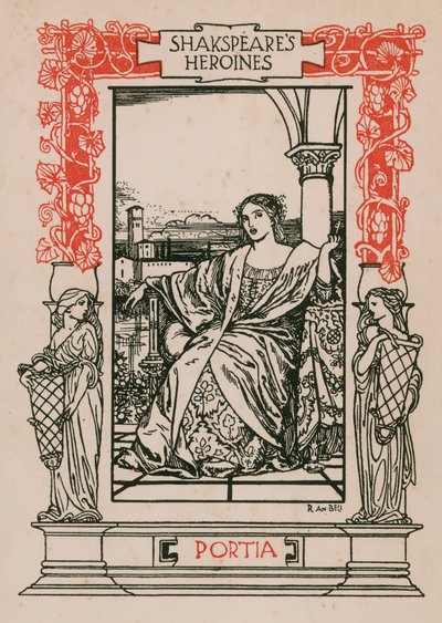 Portia, Merchant of Venice by Robert Anning Bell