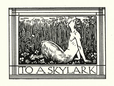 Shelley: To A Skylark by Robert Anning Bell