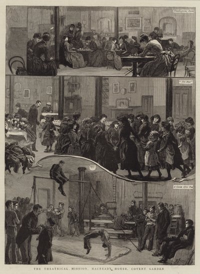 The Theatrical Mission, Macready House, Covent Garden by Robert Barnes
