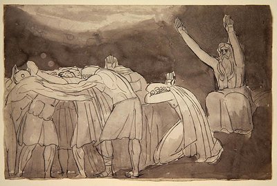 A Druid Ceremony by Robert Blake