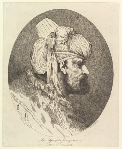 An Aga of the Janizaries by Robert Blyth