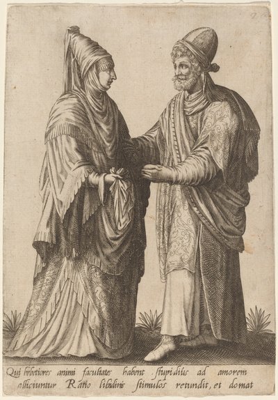 Qui hebetiores animi facultates... by Robert Boissard after Jean Jacques Boissard