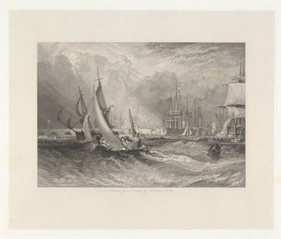 Gasport, Entrance to Portsmouth Harbor by Robert Brandard