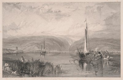 The Rhine - Neuwied and Weissenthurm by Robert Brandard