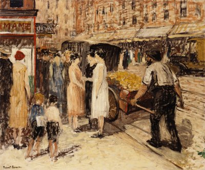 Lower East Side, c.1930 by Robert C. Spencer