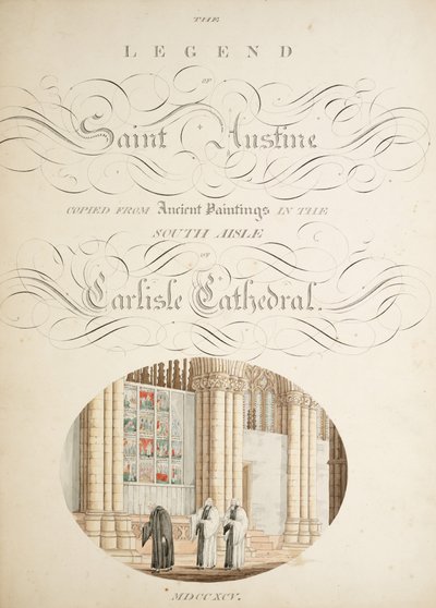 The antiquities of the Cathedral Church of Saint Mary, Carlisle, drawn by Robert Carlile by Robert Carlile