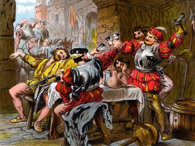 "Let me the Canakin Clink" Othello Act II. Scene II. by Robert Charles Dudley