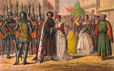 My lord, the mind of Bolingbroke is changed, You must to Pomfret, not unto the Tower by Robert Charles Dudley