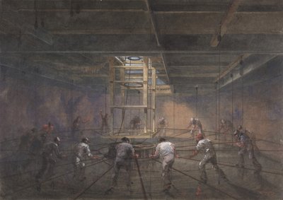 View of the Interior of One of the Tanks on Board the Great Eastern by Robert Charles Dudley