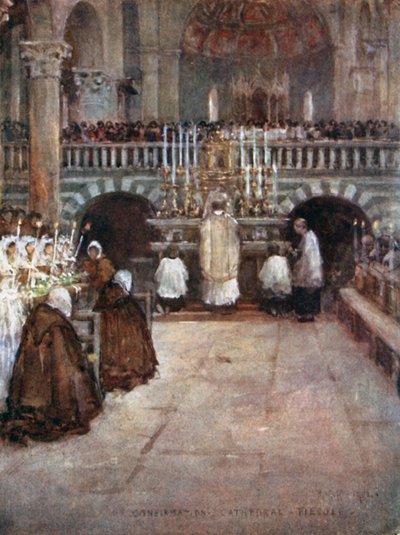 First Communion of the Children of Fiesole by Robert Charles Goff