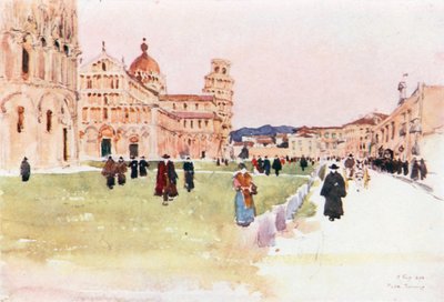 Piazza del Duomo, Pisa by Robert Charles Goff
