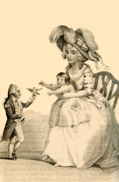 Count Joseph Boruwlaski, the Celebrated Polish Dwarf, 1822 by Robert Cooper
