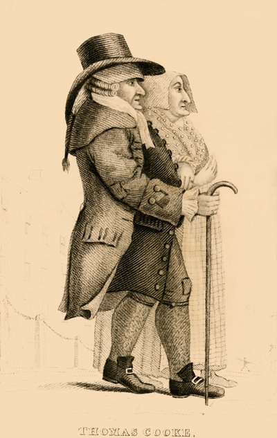Thomas Cooke, the Notorious Islington Miser, 1822 by Robert Cooper