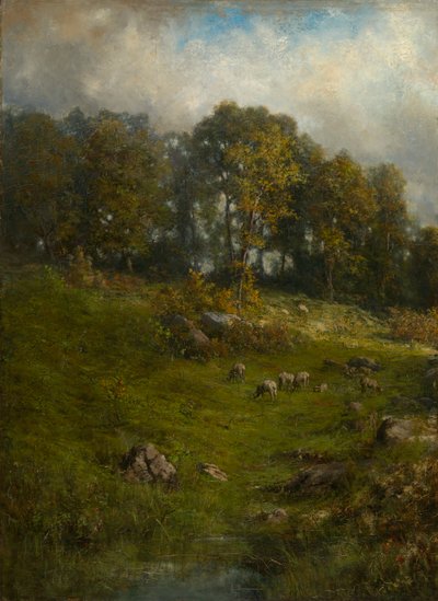 A Hillside Pasture by Robert Crannell Minor
