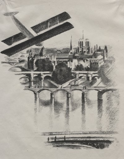 The Bridges of Paris and Notre-Dame by Robert Delaunay