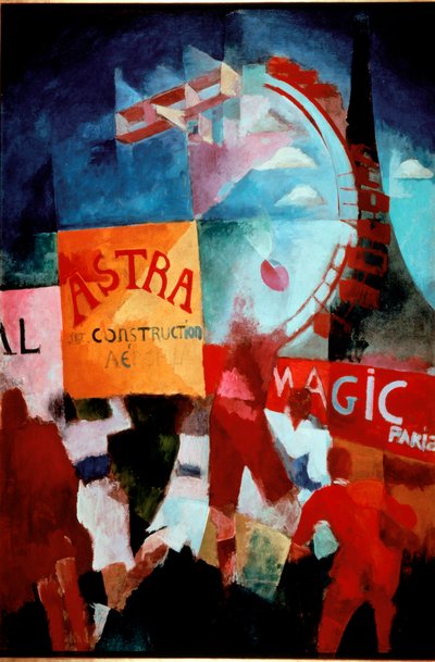 Cardiff Team 1912-1913 by Robert Delaunay