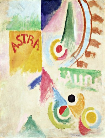 Football. Cardiff Team by Robert Delaunay
