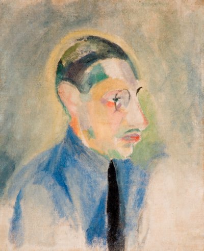 Portrait of Igor Stravinsky by Robert Delaunay