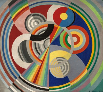 Rhythm No. 1, Decoration for the Salon des Tuileries by Robert Delaunay