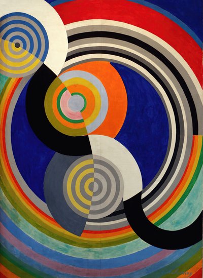 Rythme No. 2, Decoration for the Salon des Tuileries by Robert Delaunay