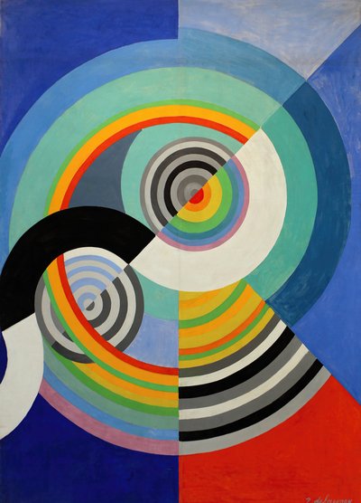 Rythme No. 3, Decoration for the Salon des Tuileries, 1938 by Robert Delaunay