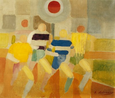 The Runners on Foot, c.1920 by Robert Delaunay
