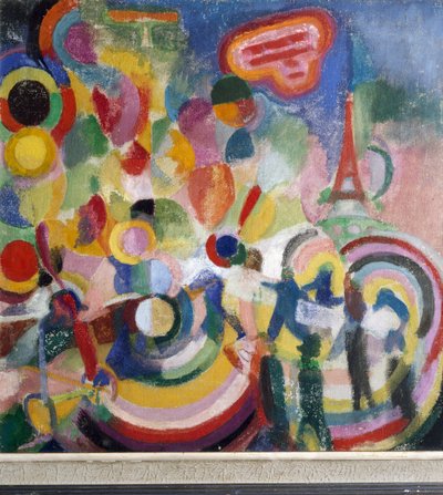 Tribute to Louis Bleriot by Robert Delaunay