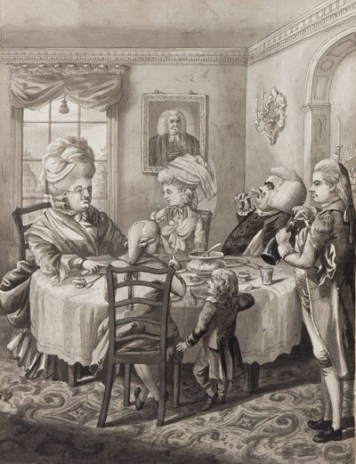 A Master Parson with a Good Living by Robert Dighton