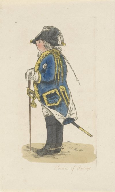 Portrait of William V, Prince of Orange-Nassau by Robert Dighton