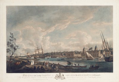 View of the Royal Hospital at Greenwich by Robert Dodd