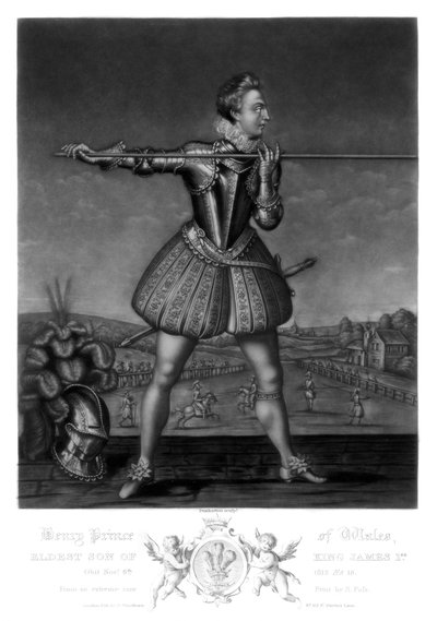 Henry, Prince of Wales, Eldest Son of King James I by Robert Dunkarton