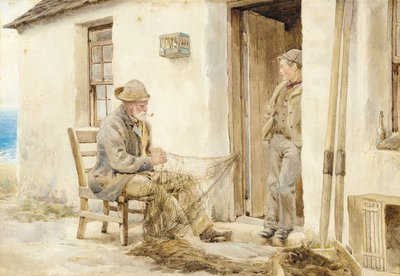 Mending the Nets, Skye by Robert E. Groves