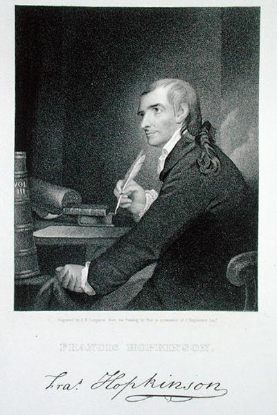 Francis Hopkinson engraved by James Barton Longacre by Robert Edge (after) Pine