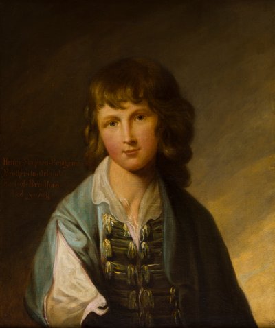 Portrait of Henry Simpson Bridgeman as a boy by Robert Edge Pine