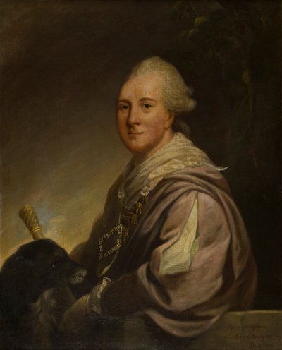 Portrait of Sir Henry Bridgeman, later the 1st Lord Bradford by Robert Edge Pine