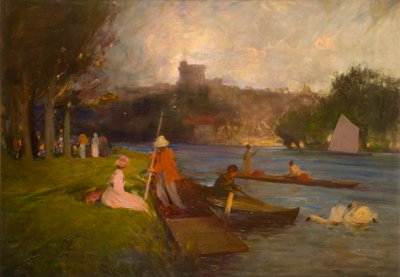 The Thames at Windsor by Robert Ernest McEune