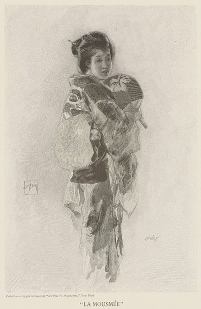 La Mousmee, illustration from 