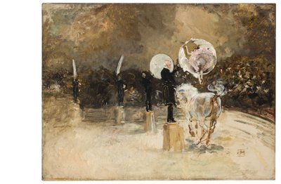 Circus Ring at Night by Robert Frederick Blum