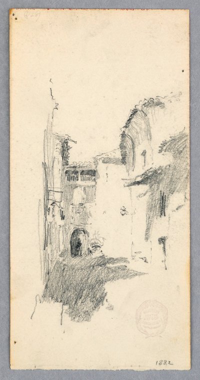 Street Scene, 1882 by Robert Frederick Blum