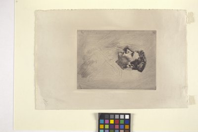 Profile Portrait of a Man by Robert Frederick Blum