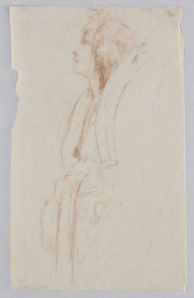 Study for a Woman, "Vintage Festival," Mendelssohn Glee Club, New York, NY by Robert Frederick Blum