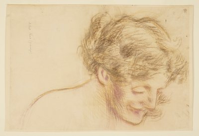 Study for a Woman, "Vintage Festival," Mendelssohn Glee Club, New York, NY by Robert Frederick Blum