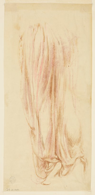 Study for a Woman, "Vintage Festival," Mendelssohn Glee Club, New York, NY by Robert Frederick Blum