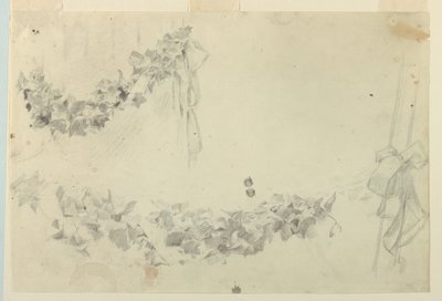 Study for Festoons, 