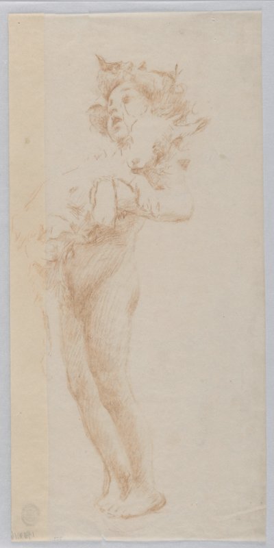 Study for Standing Boy with Kid, 