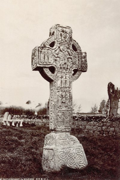 The North High Cross at Castledermot, Co. Kildare, Ireland by Robert French