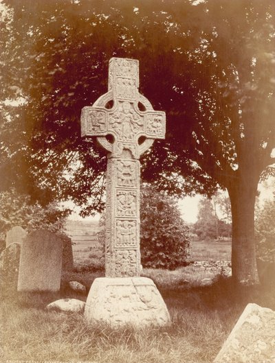 The South High Cross at Castledermot, Co. Kildare, Ireland by Robert French