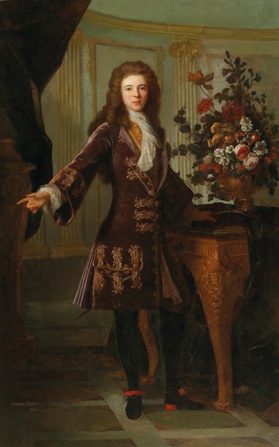 Portrait of Jacques I, Prince of Monaco by Robert Gabriel Gence